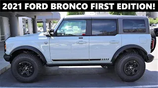 2021 Ford Bronco First Edition: This Or A Jeep Wrangler Rubicon?