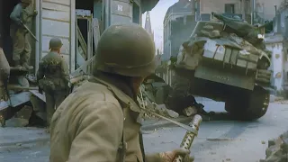 WW2 HD Colorization — The Battle of Cologne, 1945