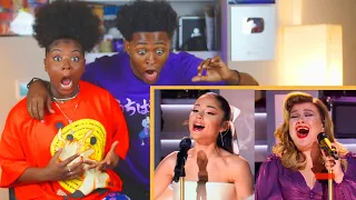 DIDN'T KNOW ARIANA GRANDE AND KELLY CLARKSON SING LIKE THIS..😱 (PART 2)