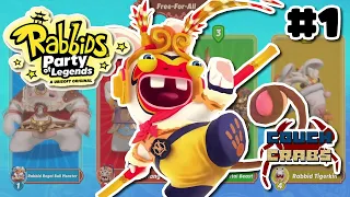 Is this game as good as Mario party? | Rabbids: Party of Legends |