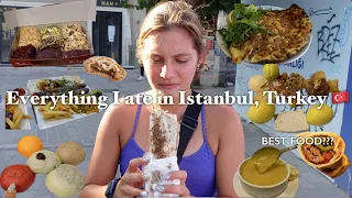 BEST TURKISH FOODS!🤤 | everything I ate in Istanbul, Turkey