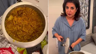 Watch: Farah Khan And Malaika Arora Relish Yakhni Pulao On Jhalak Dikhhla Jaa Set