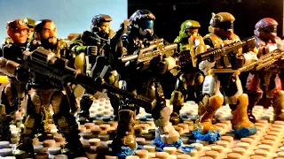 HALO STRANDED: ATTACK ON HARVEST (a halo mega construx stopmotion) matty crafts 3rd place winner