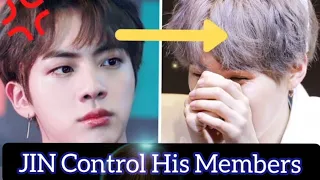 JIN Control His Members 😁