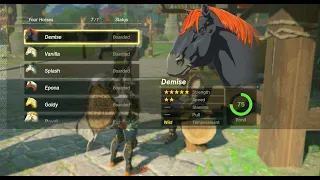 All 6 Unique Horses. Tears of the Kingdom part 53