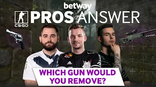 CS:GO Pros Answer: Which Gun Would You Remove?