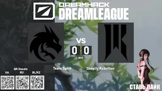 Team Spirit vs. Shopify Rebellion - DreamLeague Season 21 | BO3 Playoff UB @4liver #dreamleague
