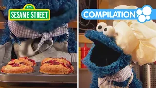 Sesame Street: Cookie Monster's Back to School Snacks | Foodie Truck Compilation