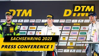 DTM Press Conference | Sachsenring Race 1 | DTM 2023 | Re-Live