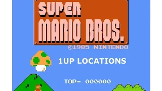 Super Mario Bros Secrets - 1UP Locations