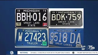 Legislation introduced in Lansing to fund road repairs with retro license plates