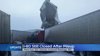 Deadly Crash Involving 100+ Vehicles Closes Part Of I-80