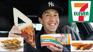 ONLY EATING 7-ELEVEN FOOD FOR 24HRS!! 7-11