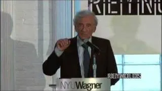 Elie Wiesel at NYU Reynolds, 4/12/11