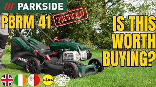 PETROL LAWNMOWER PARKSIDE PBRM 41 C3 UK ENGLISH IRISH MALTESE IL-LINGWA MALTIJA  LIDL