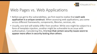 Think Like a Hacker: Common Vulnerabilities Found in Web Applications