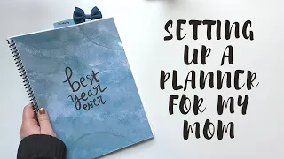 Setting up a planner for my mom | Creative Faith & Co.