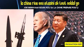 mond lan gen pwoblem la chine gen kontrol peyi etazini lame chine deploye nan bou joe biden etazini