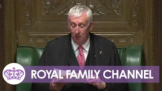 Speaker Sir Lindsay Hoyle Sends Queen Best Wishes