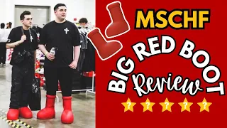 MSCHF BIG RED BOOT WEAR TEST REVIEW!!!