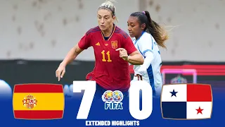 Spain vs Panama | Highlights | Women's International Friendly 29-06-2023