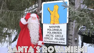 Incredible: Santa Claus is everywhere in Rovaniemi 😲🎅 official hometown of Father Christmas Lapland