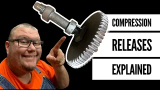 HOW THE COMPRESSION RELEASE WORKS ON MOST SMALL ENGINES