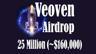 Забираем токены в бесплатной раздачи Veoven Airdrop. BSC BEP20. The end 24.10.21.Раздача с 19.11.21