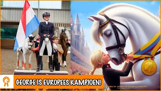 BRITT EN GEORGE ZIJN EUROPEES KAMPIOEN!!!!! | PaardenpraatTV