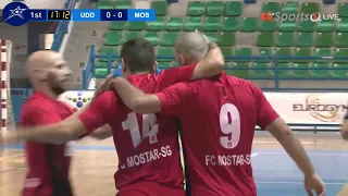 UEFA FUTSAL CHAMPIONS LEAGUE | UDDEVALLA vs MOSTAR – VOD