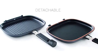 Happycall Double Pan 2.0  (Detachable) | My Cookware Australia®