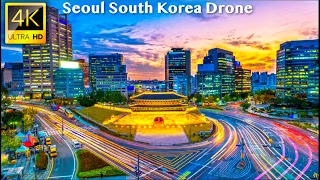 Seoul, South Korea - 4K UHD Drone Video