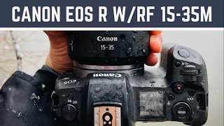 Real Life WEATHER SEALING TEST with the Canon EOS R and RF 15-35mm f2.8 L Lens