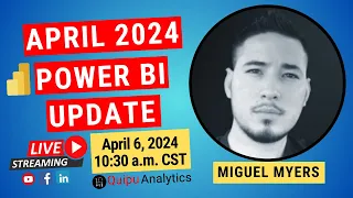 APRIL 2024 POWER BI UPDATE | What's new, Miguel Myers?!