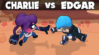 CHARLIE vs EDGAR 🕷 Brawl Stars