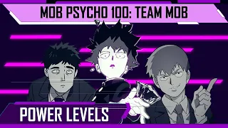 Mob Psycho 100 "Team Mob" Power Levels