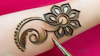 New latest stylish mehndi design | easy & simple mehndi | mehndi ka design | mehndi design | mehndi