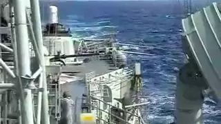 76 mm Gun Firing - HMAS Canberra