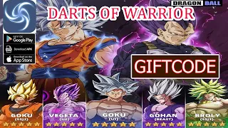 Darts of Warrior Gameplay & 2 Giftcodes - Dragon Ball Idle RPG Game iOS
