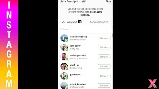 Instagram Per Principianti - Scopriamo la lista amici più stretti
