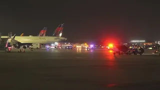 Airline ground crew member killed by engine of a jet at San Antonio International Airport