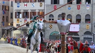 Stefano Cherici, Giostra del Saracino Agosto 2016, Arezzo, Tuscany, Italy, Europe