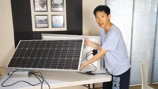 My Grid Tie Batteryless Solar Panel Setup