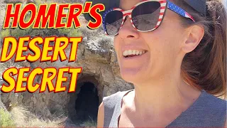 Homer's Desert Getaway: Abandoned Mine, Claim and Camp