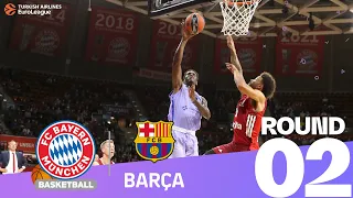 Barcelona stays perfect in Munich! | Round 2, Highlights | Turkish Airlines EuroLeague