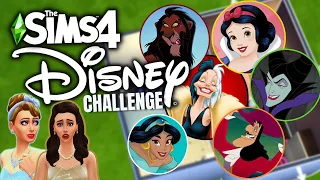 big DISNEY CHALLENGE for The Sims 4