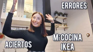 Mí Cocina IKEA 🏠Aciertos y errores 🤷‍♀️Cuál es el resultado después de 4 años de uso🤔 #cocina #ikea