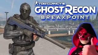 Ghost Recon Breakpoint🔥Работа Снайпера💪Тактический Стелс Геймплей🔥Морской Котик🐈Сложность Экстрим🥵