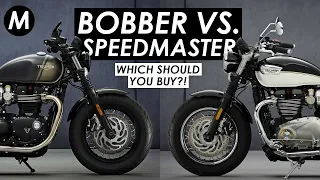 New 2021 Triumph Bobber vs Speedmaster: Which One Should You Buy?