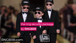 Ring Bearer Ring Security Briefcase Package